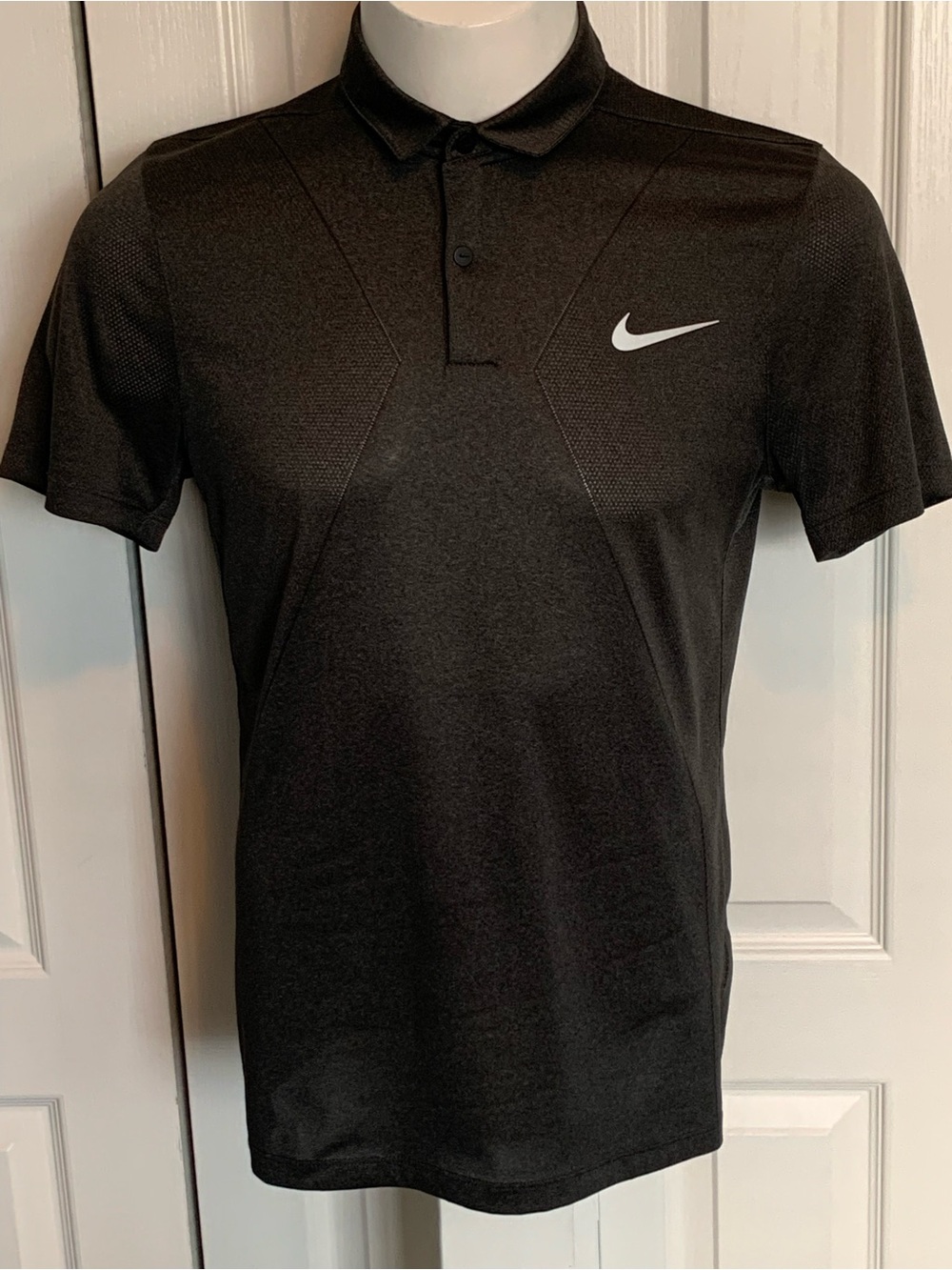 Nike Men's Black Dri-FIT Golf Polo Shirt